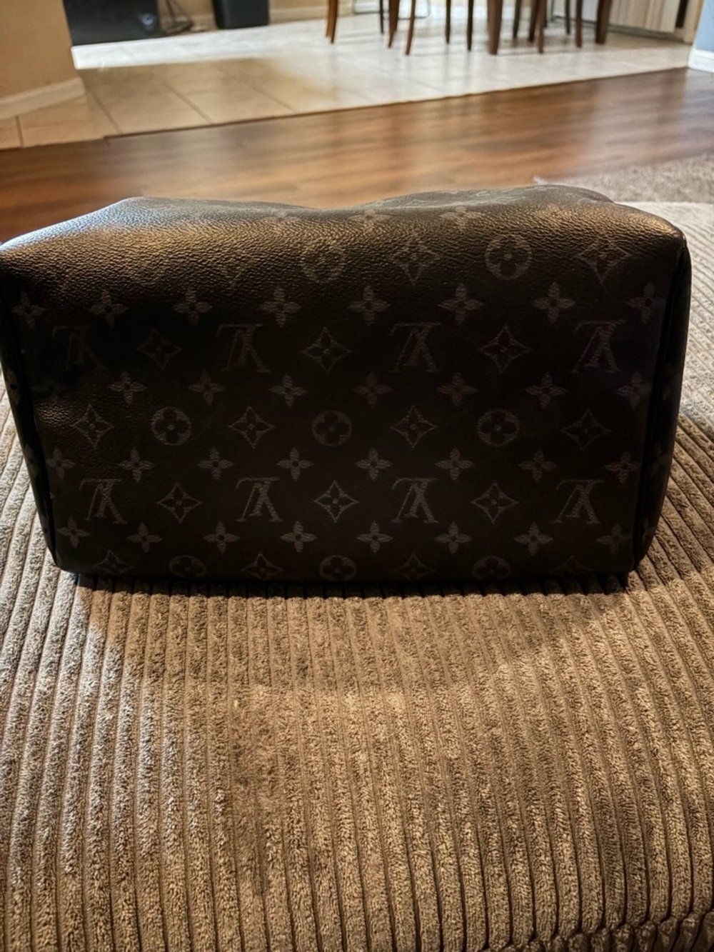 Louis Vuitton Monogram Toiletry Pouch in Dark Brown